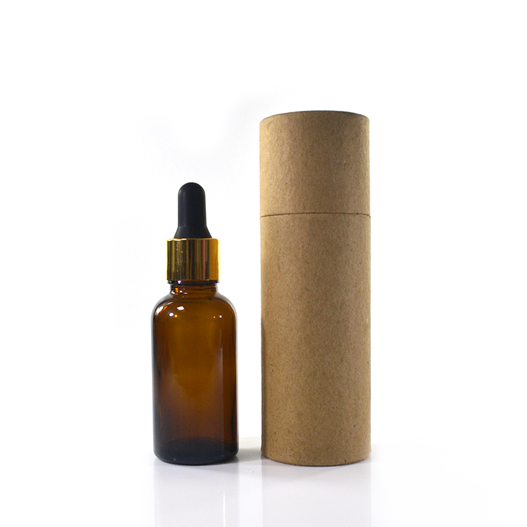 Empty 10ml 15ml 30ml 50ml 100ml CBD essential oil amber glass dropper bottle with gold silver black aluminum cap