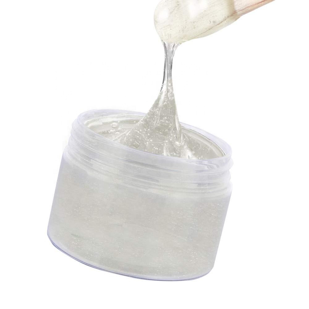 Empty 12 Pack Clear Plastic Slime Storage Favor Jars Wide-mouth Plastic Containers with White Lids for Beauty Products