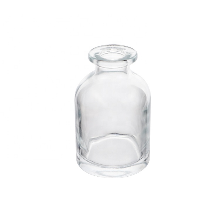 Empty 120ml Glass Air Freshener Reed Diffuser Flower Vase Bottles With Box