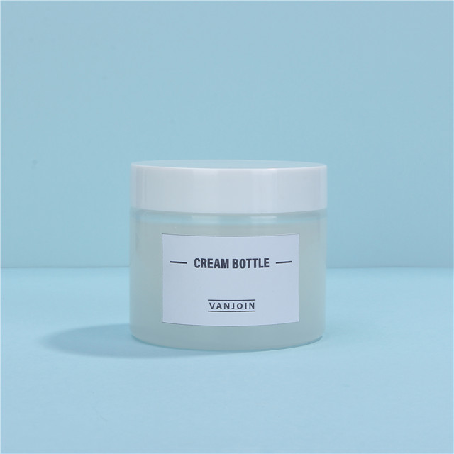 Empty 150 ml Cosmetic Packaging Clear PET Plastic Cream Jar Round Straight Side Jar With Cap