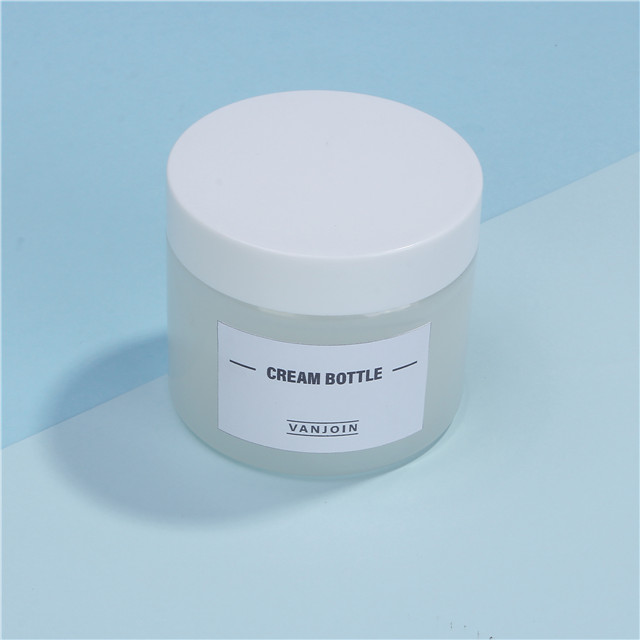 Empty 150 ml Cosmetic Packaging Clear PET Plastic Cream Jar Round Straight Side Jar With Cap
