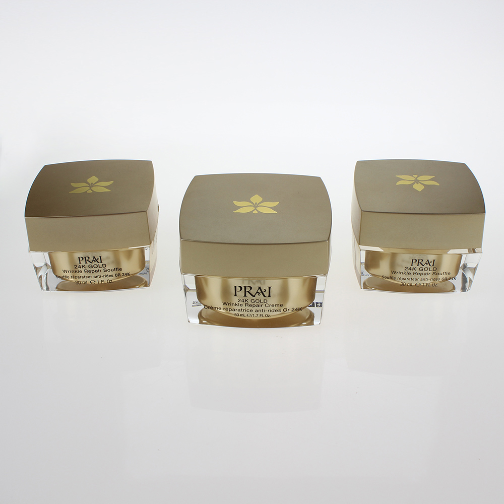 Empty 15g 30g Silver Cosmetic Jar Luxury, Wholesale PP Cream Container Cosmetic 50g 100g, Clear Silver Amber Plastic Jar Small