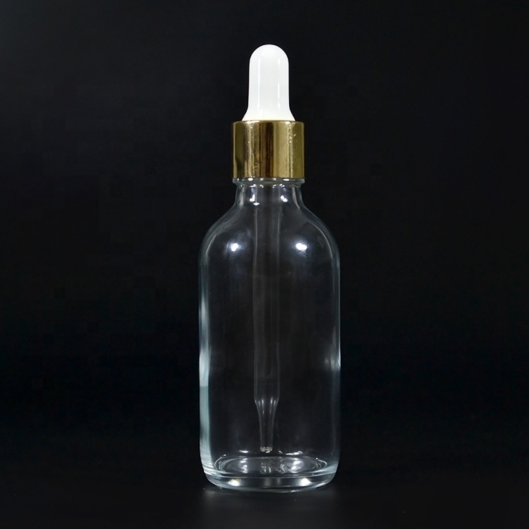 Empty 15ml 30ml 50ml 100ml clear amber blue green essential oil glass dropper bottle
