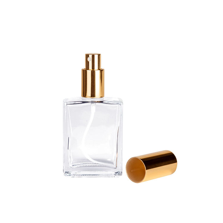 Empty 15ml 30ml 50ml 100ml square perfume glass bottle perfume bottles