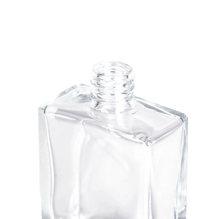 Empty 15ml 30ml 50ml 100ml square perfume glass bottle perfume bottles