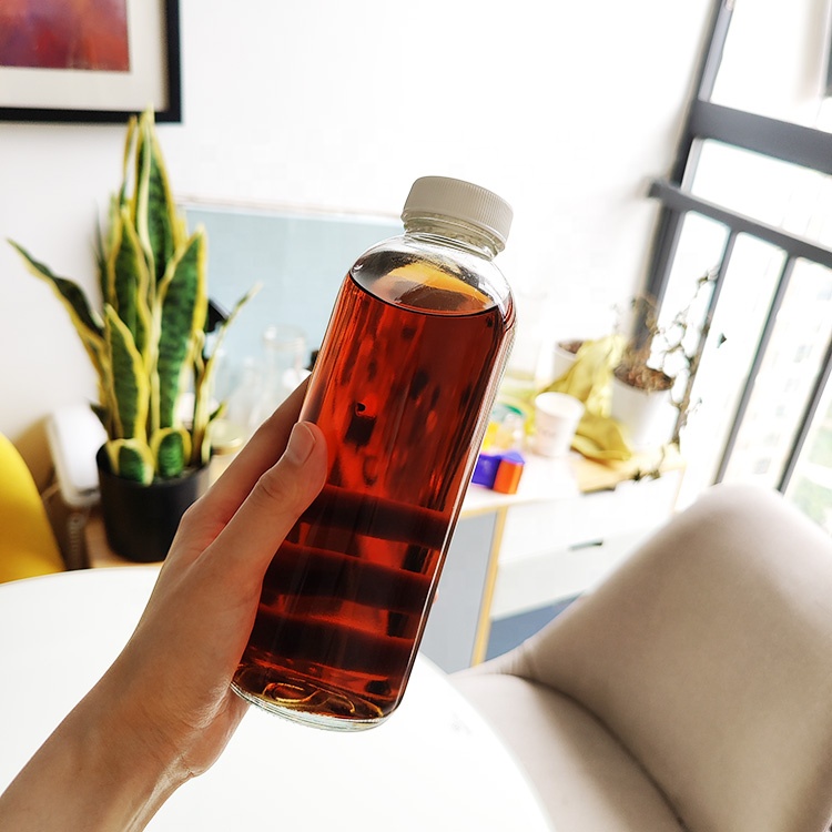 Empty 16oz 500ml Kombucha Bottles Glass Bottles For Kombucha Tea Fermentation Energy Drinks With Custom Logo