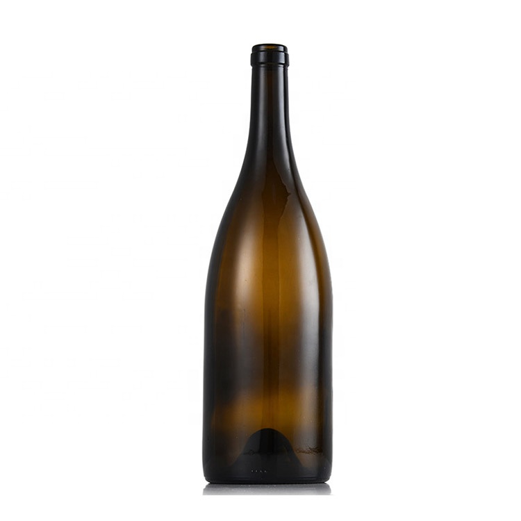 Empty 187ml 375ml 750ml 1500ml round champagne glass wine bottles