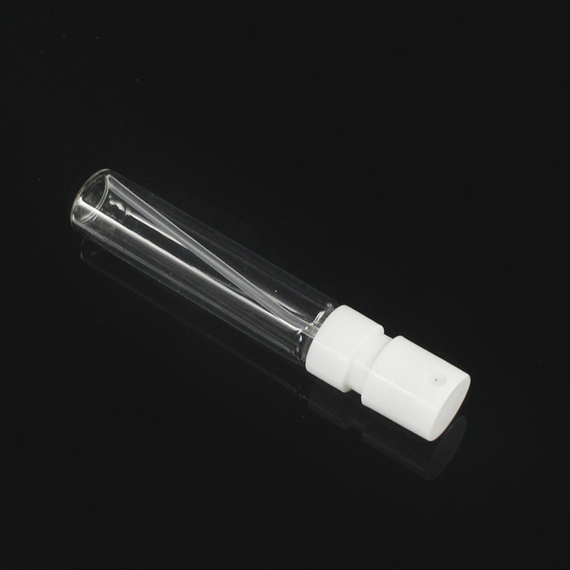 Empty 1ml 2ml 3ml 5ml Mini Glass Perfume Bottle Tester with Atomizer Fine Mist spray pump