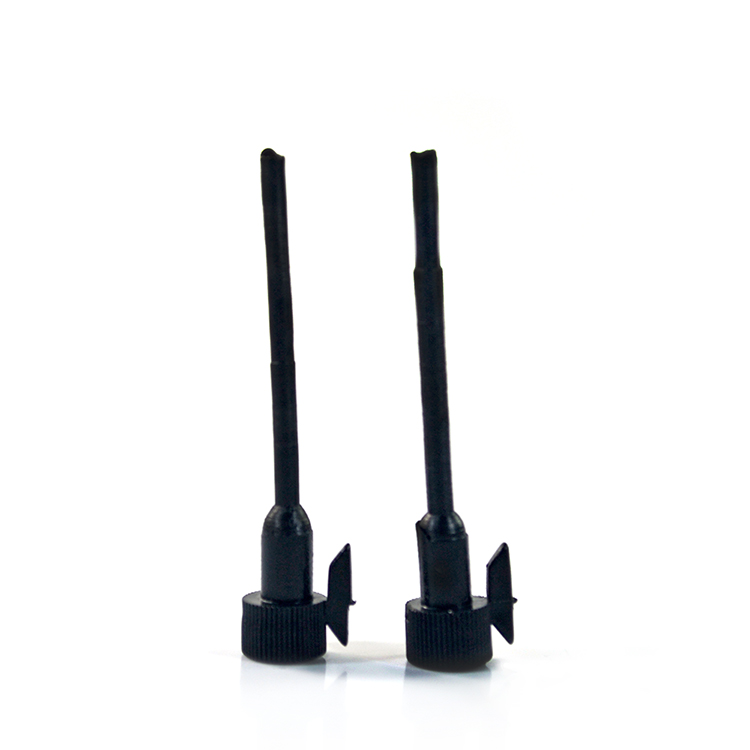 Empty 1ml 2ml 3ml clear plastic perfume bottle with spray and pump lid