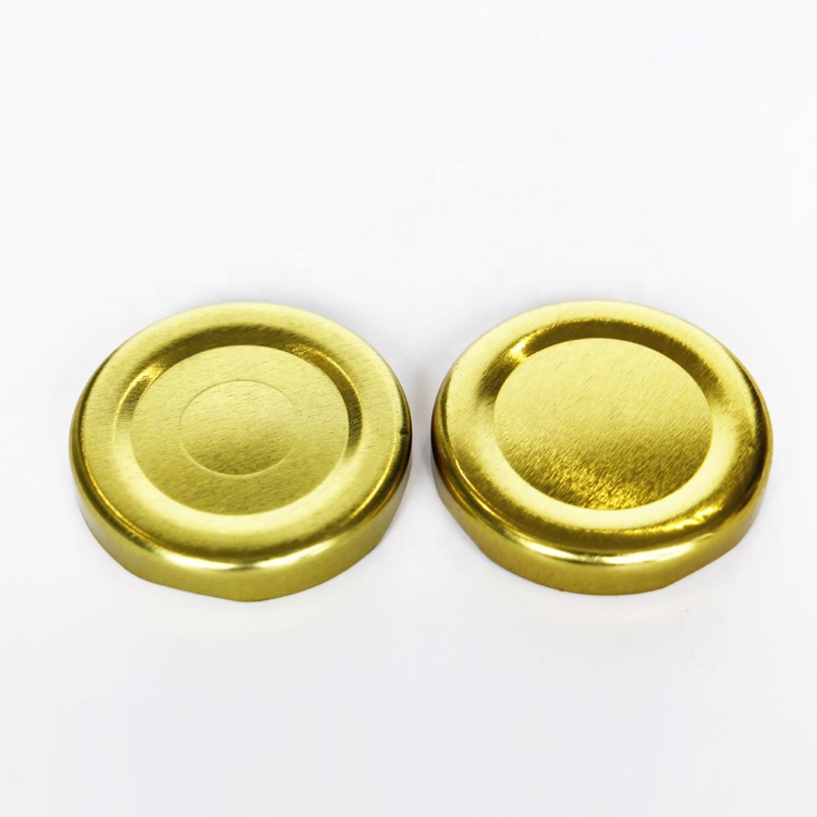 Empty 1oz 30ml Round Glass Jar With Gold Cap For Jam Honey Souvenir Wedding Gift