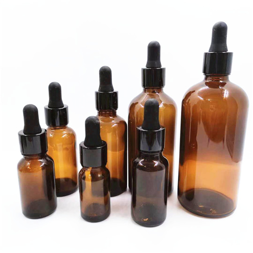 Empty 28mm amber brown round 50ml Oral liquid medical syrup glass bottles with aluminum screw cap
