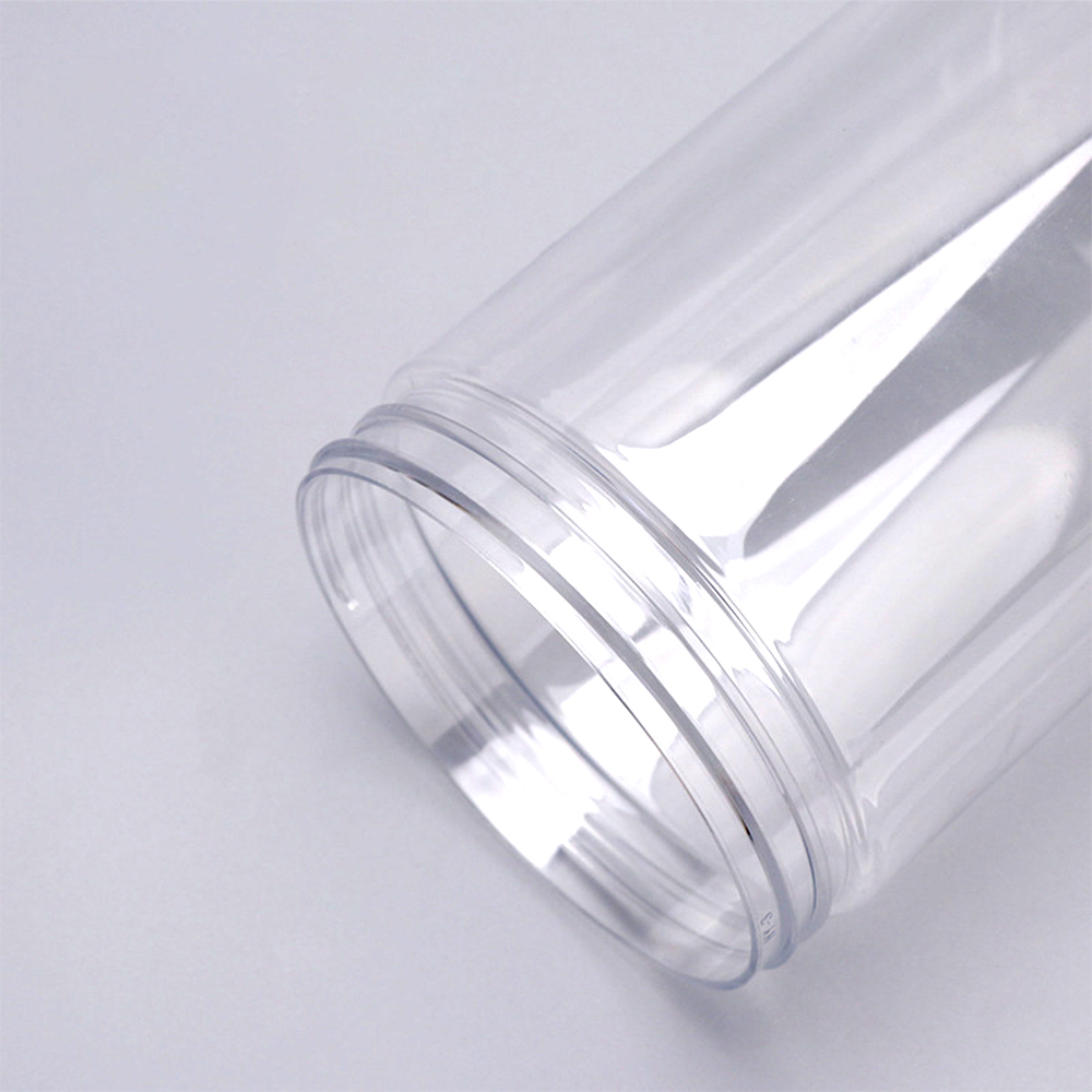 Empty 30g 40g 50g 60g 80g 120g 150g Wide Mouth Clear PET Plastic Cosmetic Jar with Custom Lid