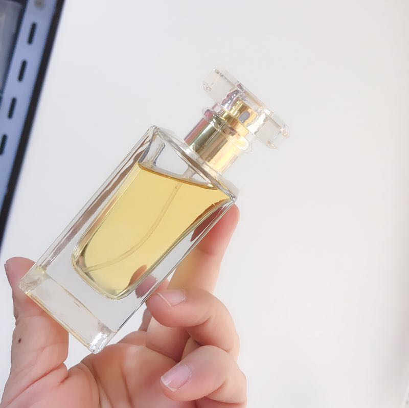 Empty 30ml 50ml 100ml Clear Flat Square Glass Perfume Bottle Crimp Parfum Spray Glass Bottles Wholesale