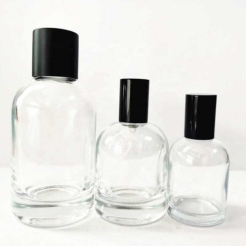 Empty 30ml 50ml 100ml Round  Perfume Glass Bottle Perfume Bottles