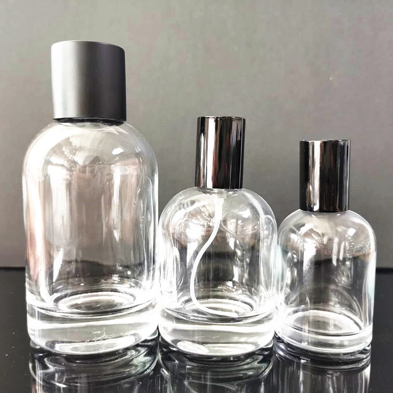 Empty 30ml 50ml 100ml Round Perfume Glass Bottle Perfume Bottles