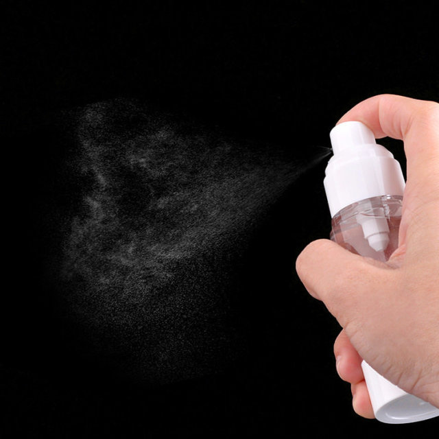 Empty 30ml 50ml acrylic airless pump bottle for cosmetic with bottle airless pump wholesale