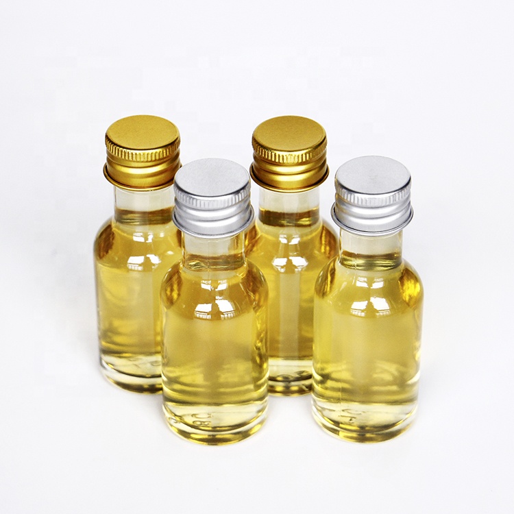 Empty 30ml Small Shot Glass Wine Whisky Liquor Bottle With Screw Cap For Sample Wine Beverages