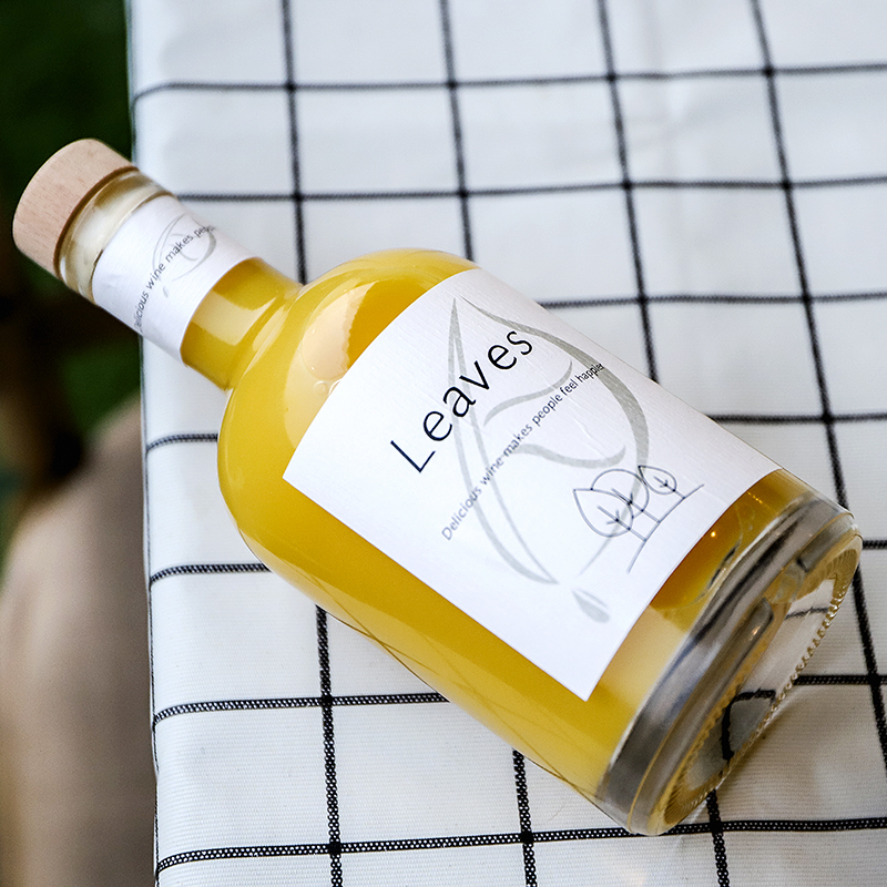 Empty 375ml 500ml 750ml vodka bottle wine liquor glass bottle gin bottles with cork stopper