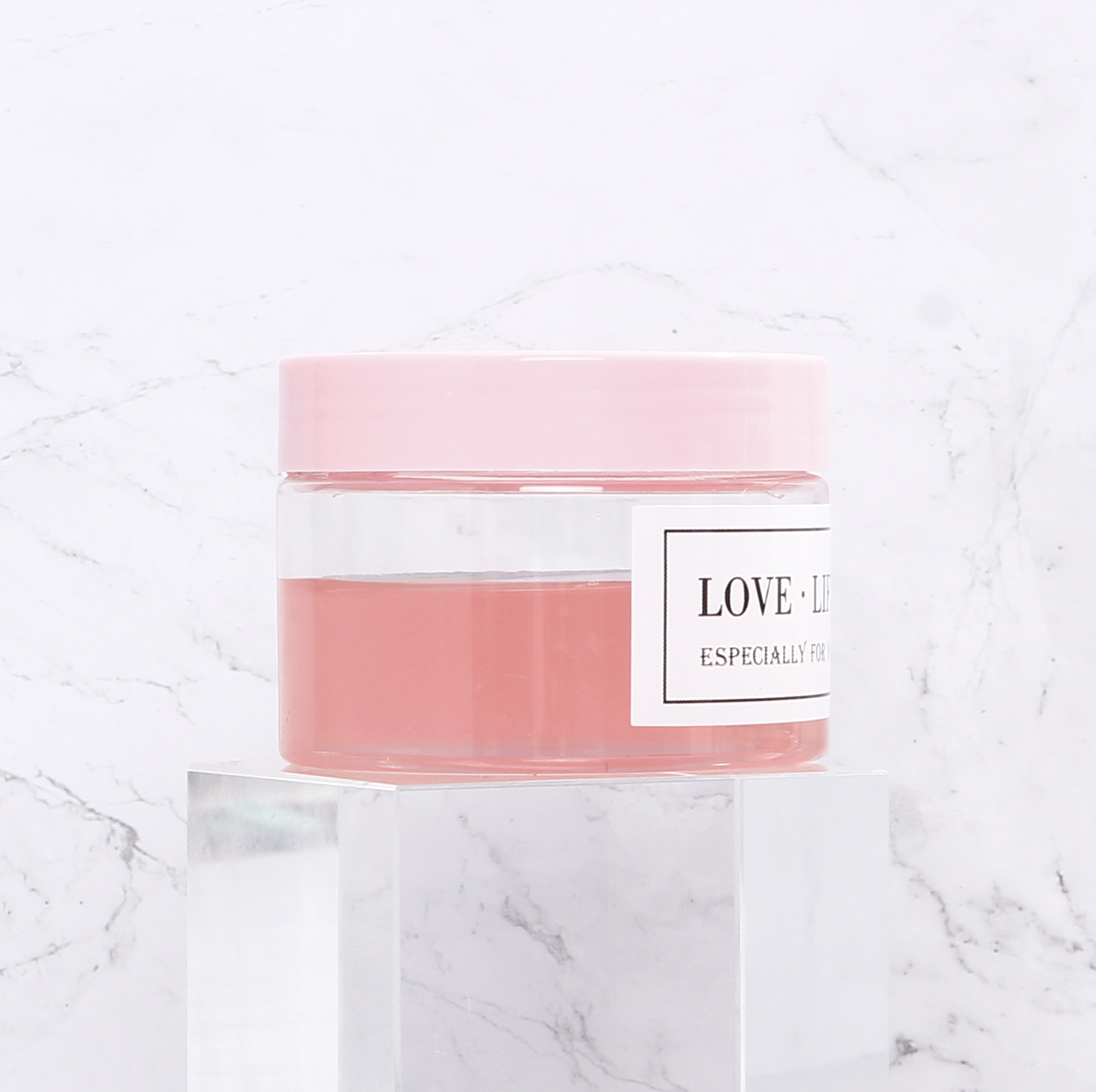 Empty 4 oz 120ML Clear Plastic Cosmetic Packaging Jars Wide-Mouth PET Containers with Lids for Beauty Products