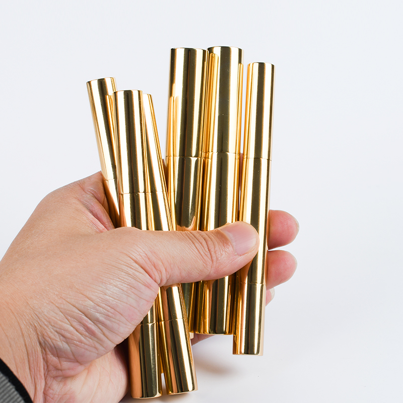 Empty 4ml 5ml Tooth Whitener Remove Stains White Teeth Whitening Twist Pen aluminum cuticle oil pen with brush applic