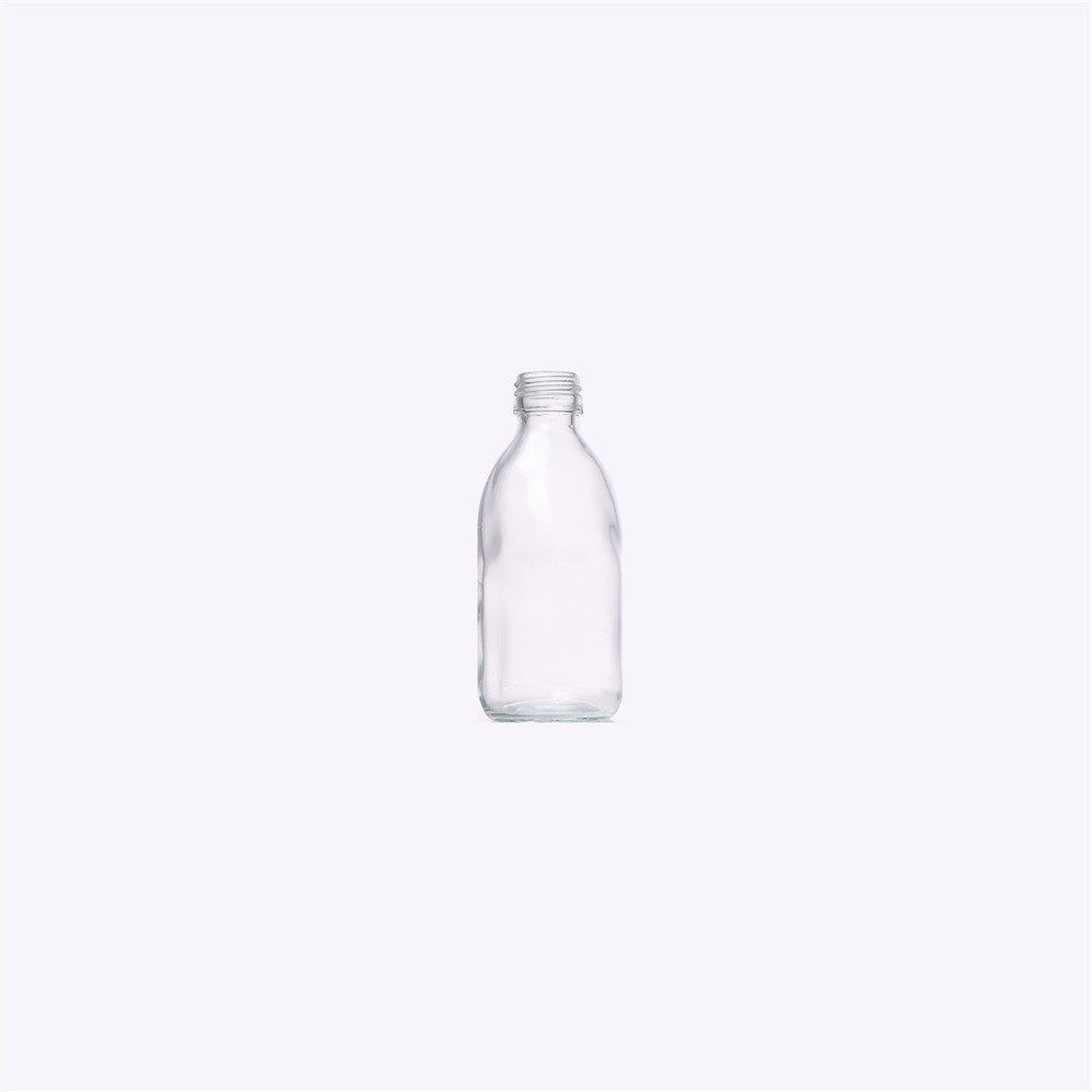 Empty 500ml Round Amber Sanitizer Glass Liquid Soap Bottle With Plastic Lotion Pump