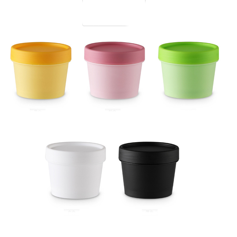 Empty 50g 100g 200g Plastic Cream Lush Makeup Jar Cosmetic Container