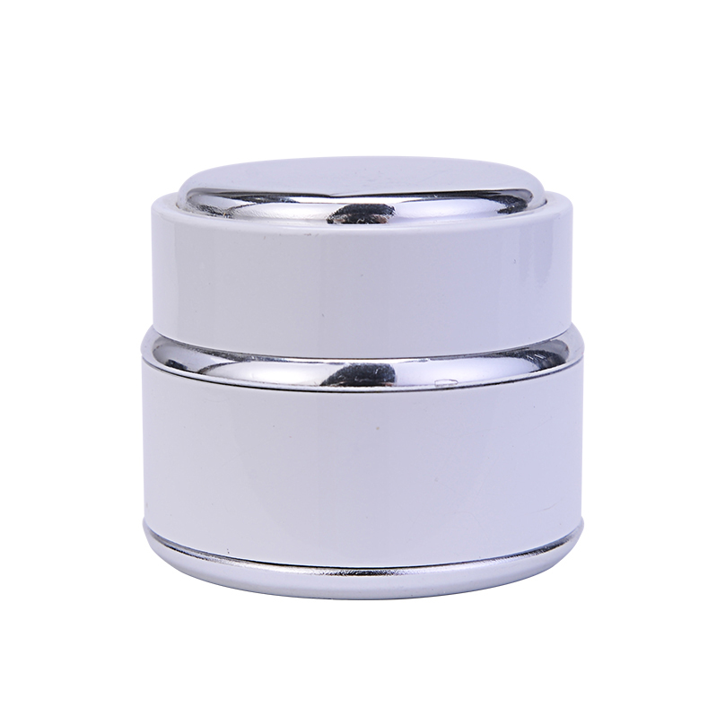 Empty 50g Black Cosmetic Cream Jar Hot Aluminum Jar Package