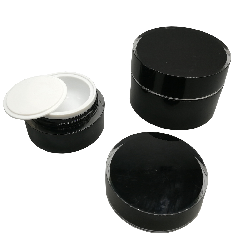 Empty 50ml Round Acrylic Face Cream Jar Container for Skin care