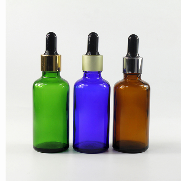 Empty 5ml 10ml 15ml 20ml 30ml 50ml 100ml glass dropper bottle with aluminum cap