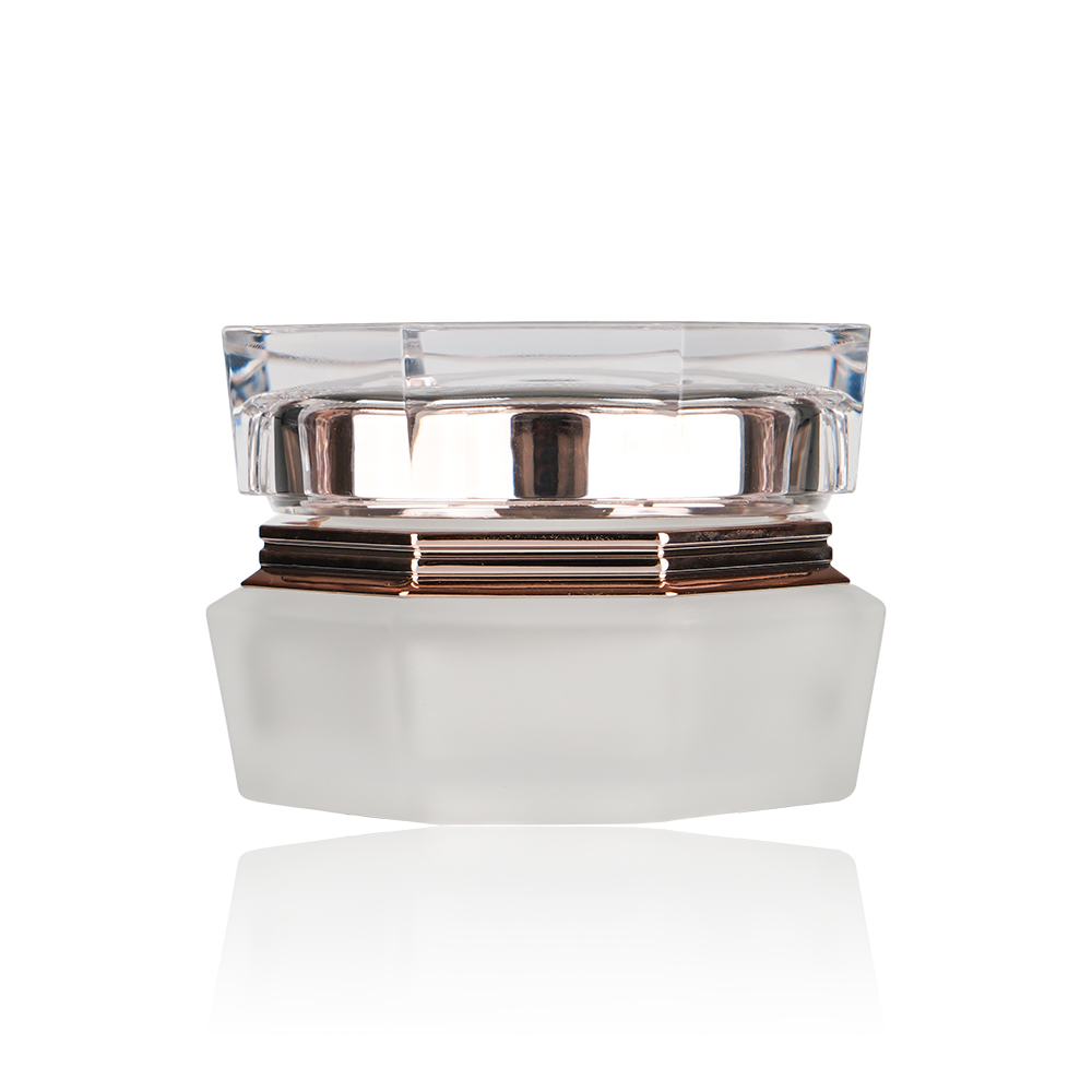 Empty 5ml 10ml 20ml 30 ml Luxury Glass Cosmetic Skin Care Face Cream Jar