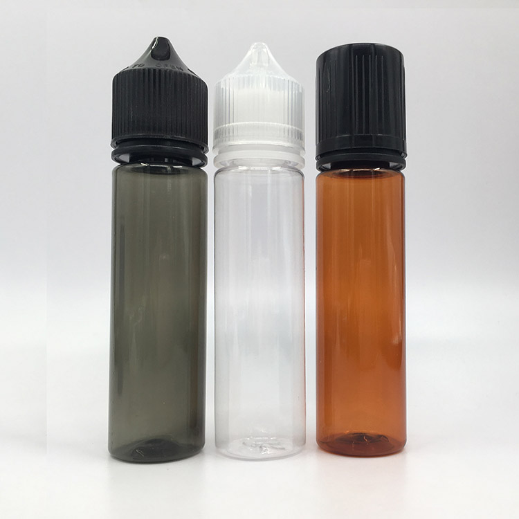 Empty 60 Ml Plastic Eliquid Vapor Juice Pen Shape Dropper Bottle