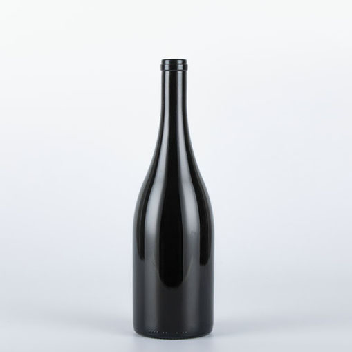 Empty 750ml glass wine champagne bottles electroplated gold whiskey vodka glass bottle