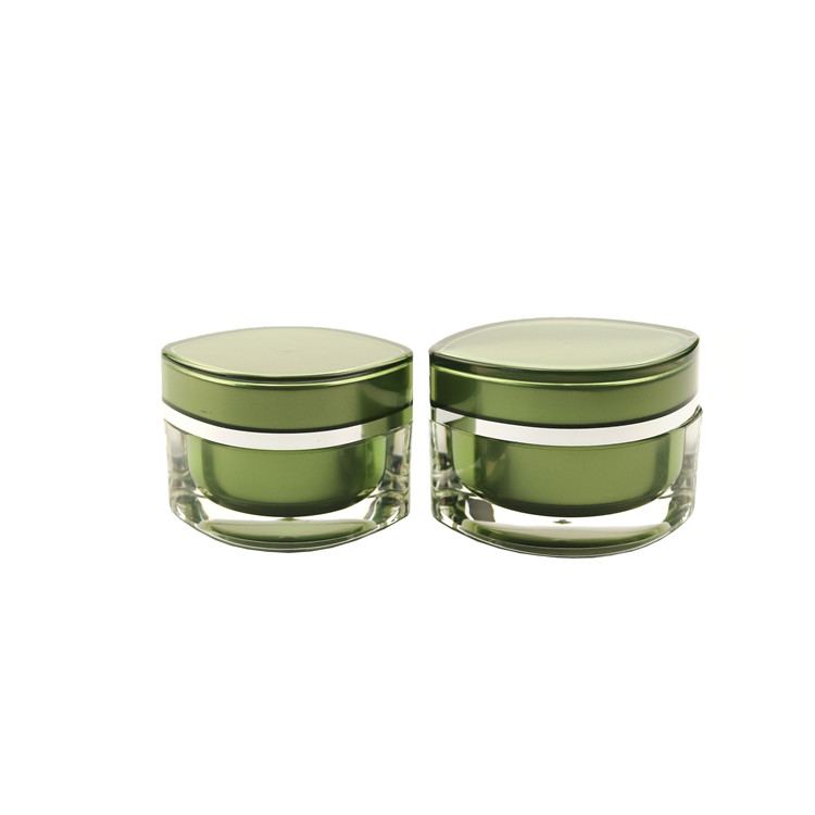 Empty Acrylic 10ml Cosmetic Jar, Plastic Bottle 10ml Sample Bottle, 10g Plastic Cream Jar Wholesale