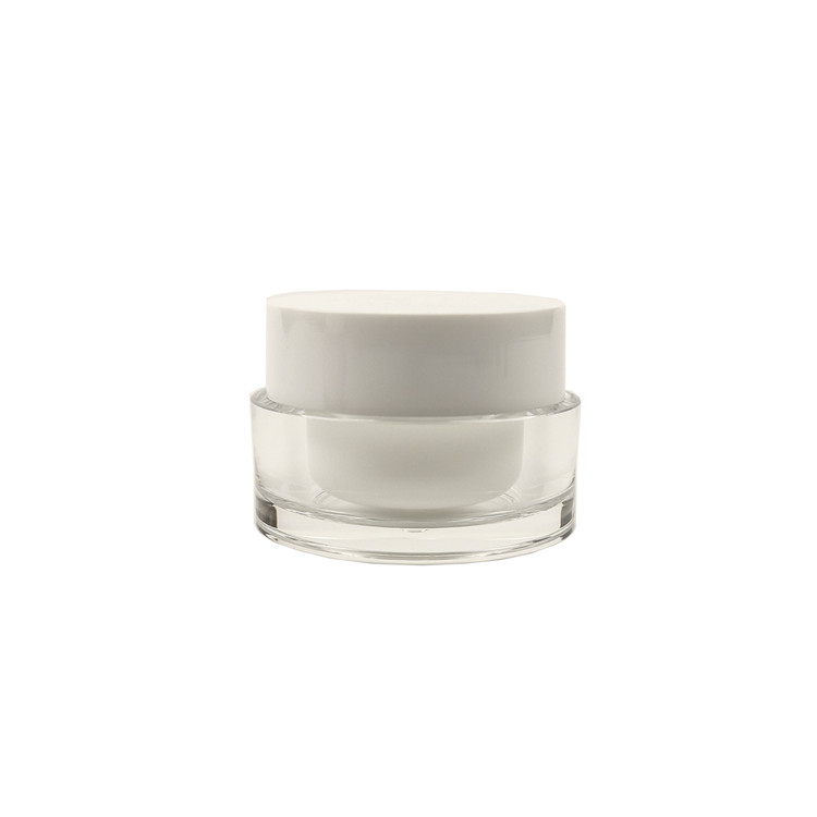 Empty Acrylic 10ml Cosmetic Jar, Plastic Bottle 10ml Sample Bottle, 10g Plastic Cream Jar Wholesale