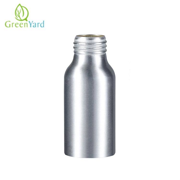Empty Aluminum Bottle Packaging,Aluminum Cosmetic Shampoo Screw Top Cap Spray Bottle