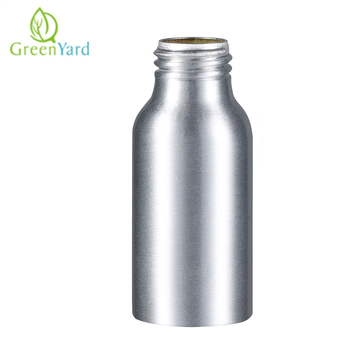 Empty Aluminum Bottle Packaging,Aluminum Cosmetic Shampoo Screw Top Cap Spray Bottle