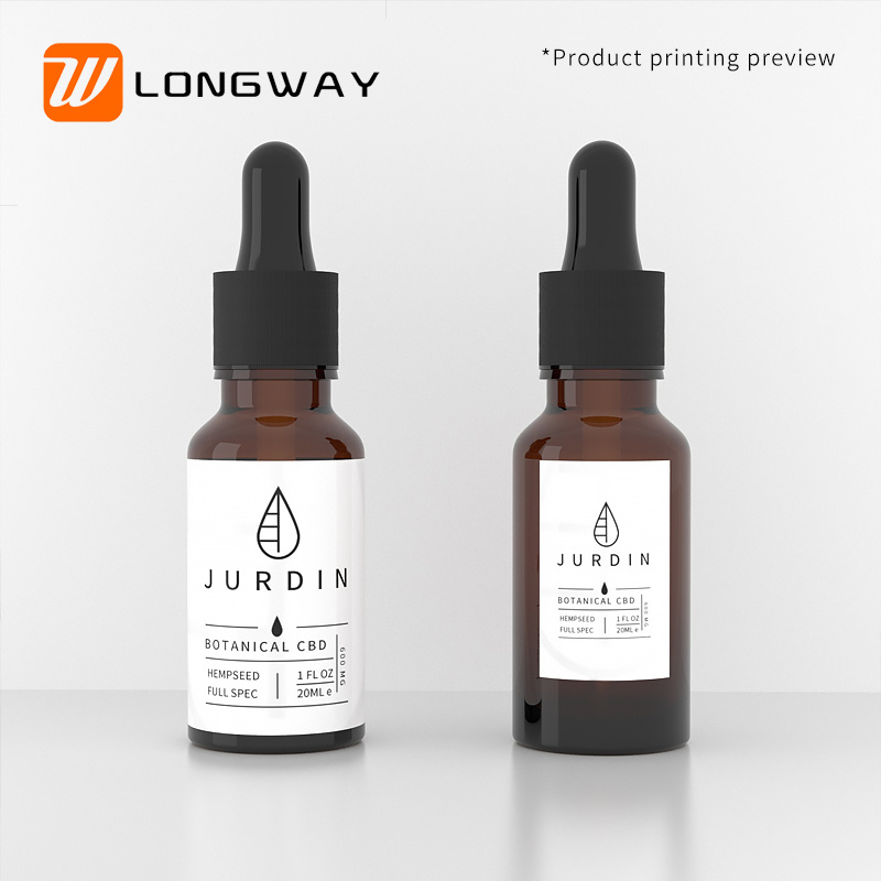Empty Amber Cosmetic Oil Dropper Glass Bottle 10ml for Attar Essential Oil and Hair Oil Container Packaging