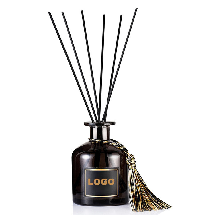 Empty Aromatherapy Bottle 50ml 100ml Refillable Perfume Atomiser Glass Reed Diffuser Bottle