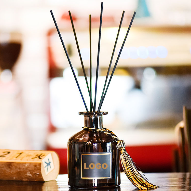 Empty Aromatherapy Bottle 50ml 100ml Refillable Perfume Atomiser Glass Reed Diffuser Bottle
