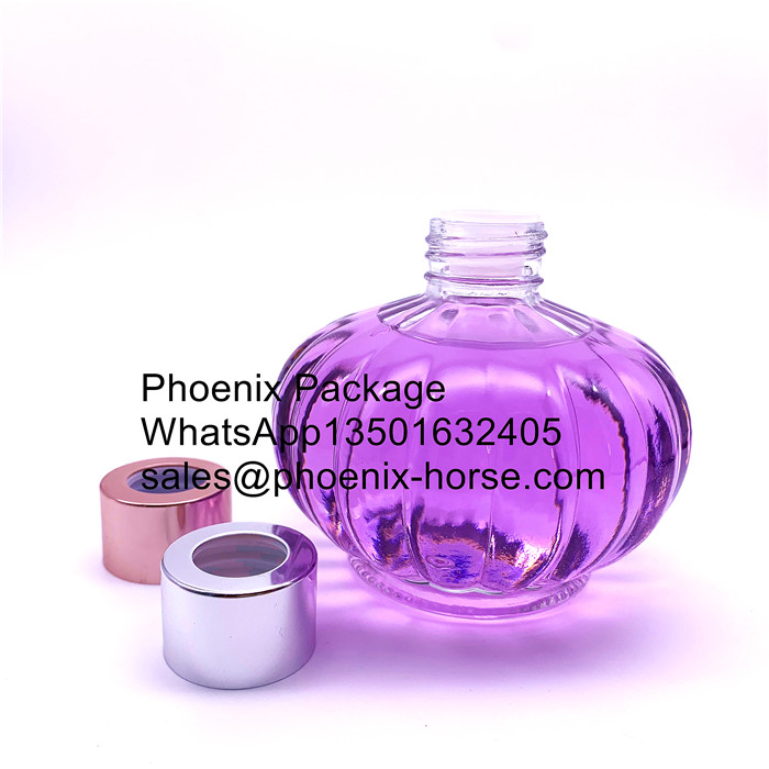 Empty Big Belly Glass Recycled Home Reed Luxury Screw Neck Diffuser Bottle 180ml