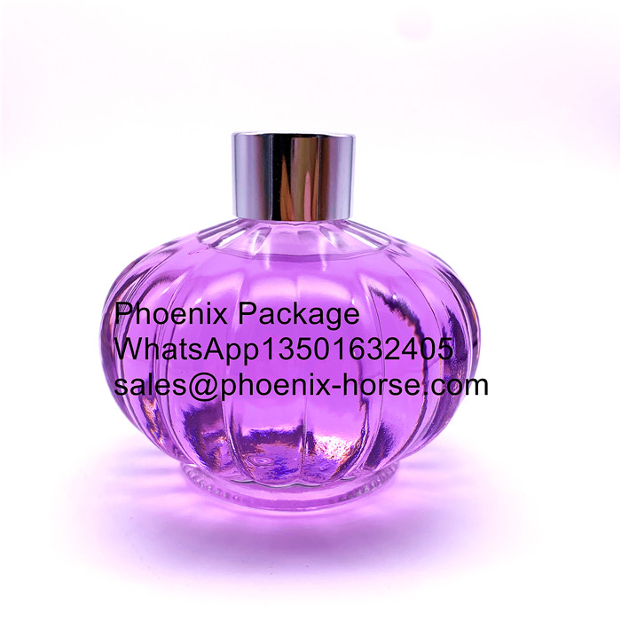 Empty Big Belly Glass Recycled Home Reed Luxury Screw Neck Diffuser Bottle 180ml