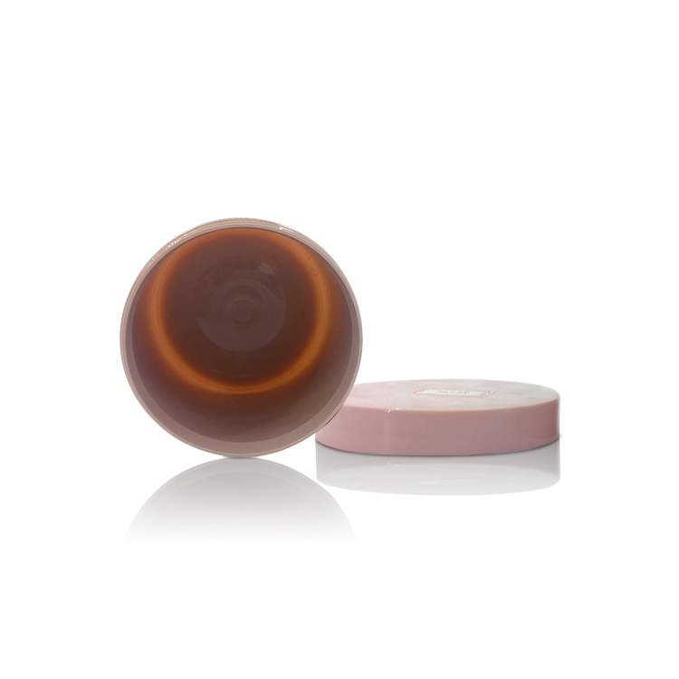 Empty Big Capacity Plastic Round Hair Conditioner Body Butter Plastic Container with Screw Cap Top 1000ml