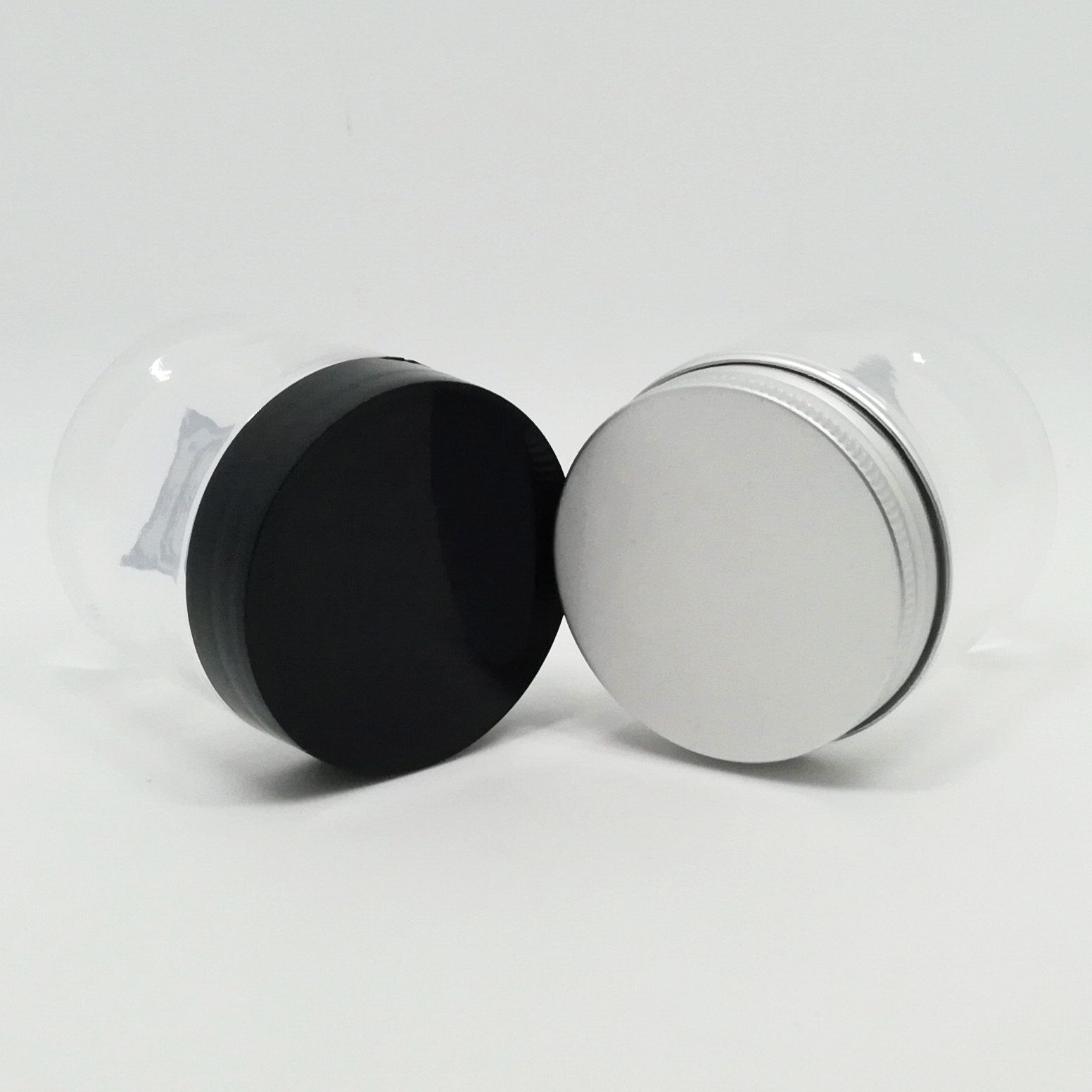 Empty Black Food Grade Wide Mouth 500ml 16oz Packaging HDPE Plastic Bottle Whey Protein Powder Jars For Supplements Container