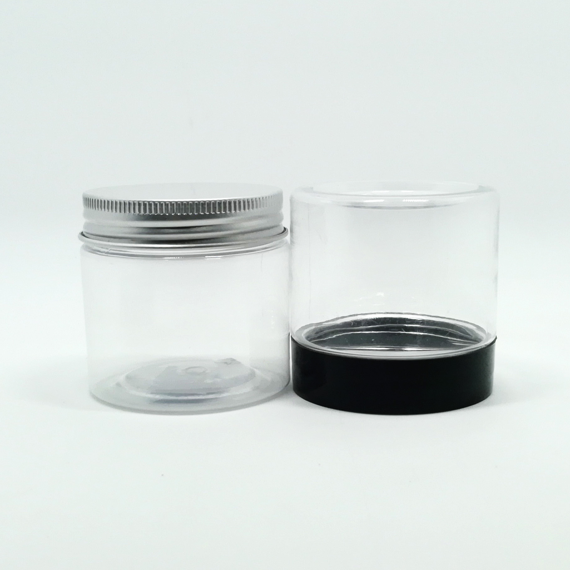 Empty Black Food Grade Wide Mouth 500ml 16oz Packaging HDPE Plastic Bottle Whey Protein Powder Jars For Supplements Container