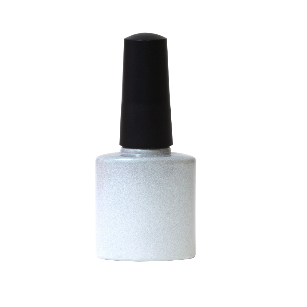 Empty Black Mini UV Gel Nail Polish Bottle 10ml for Nail Care