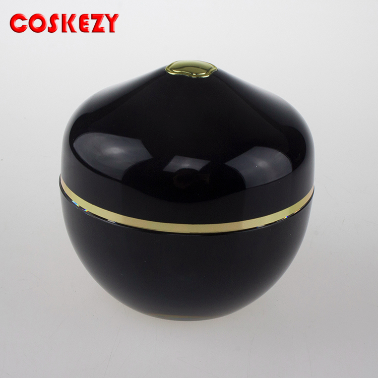 Empty Black Pink Blue Special 15ml 30ml 50ml Acrylic Cream Jar, Thick Wholesale Eco Friendly Double PP Cosmetic Jar