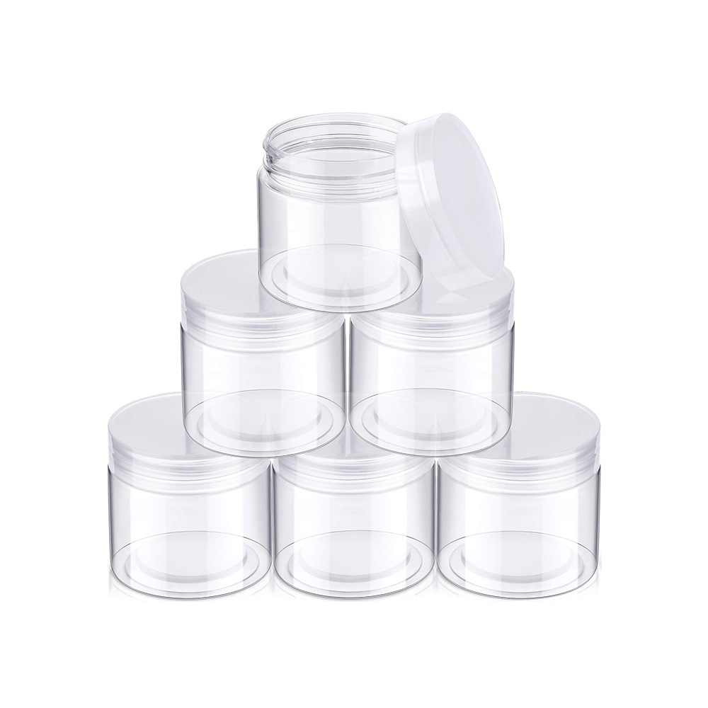 Empty Body Cream Hair Conditioner Wax Gel Packaging Plastic Containers Jars 30ml 40ml 50ml 60ml 80ml 120ml 150ml
