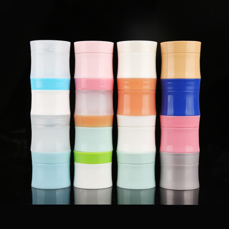 Empty Body Face Cream Jar Packaging 15g 30g 50g Sky blue Cosmetic Container Plastic bottle Jar