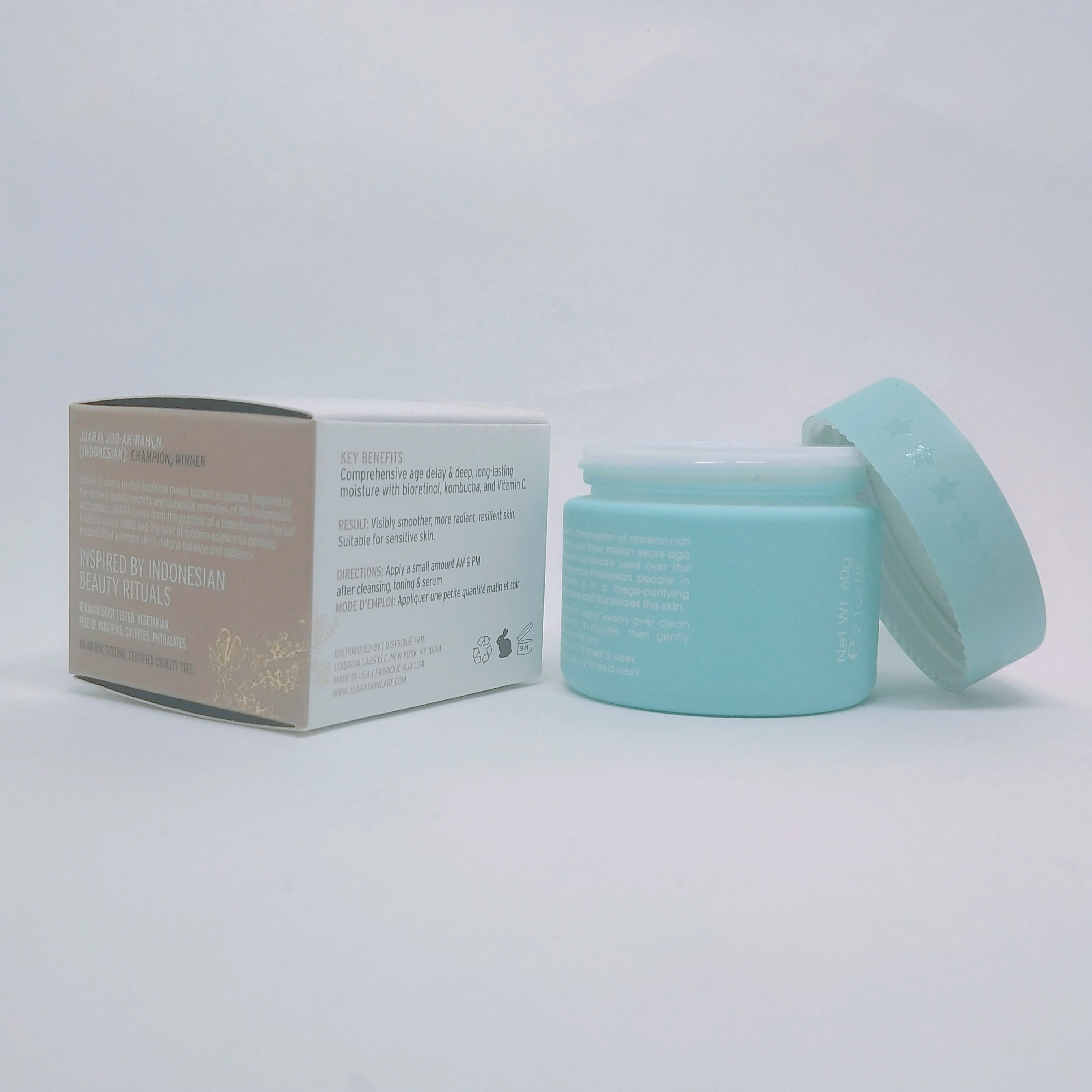 Empty Body Lip Scrub Body Lotion Packaging 50Ml White glass cosmetic jars