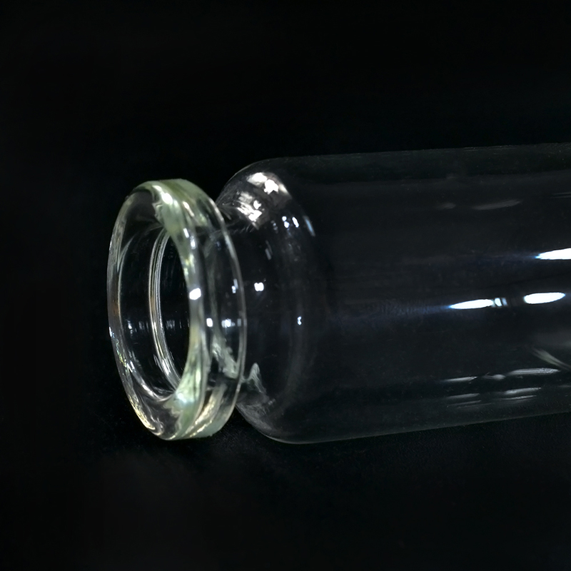 Empty Clear Glass Bottles Vials with Cork Stopper 5ml 10ml 15ml